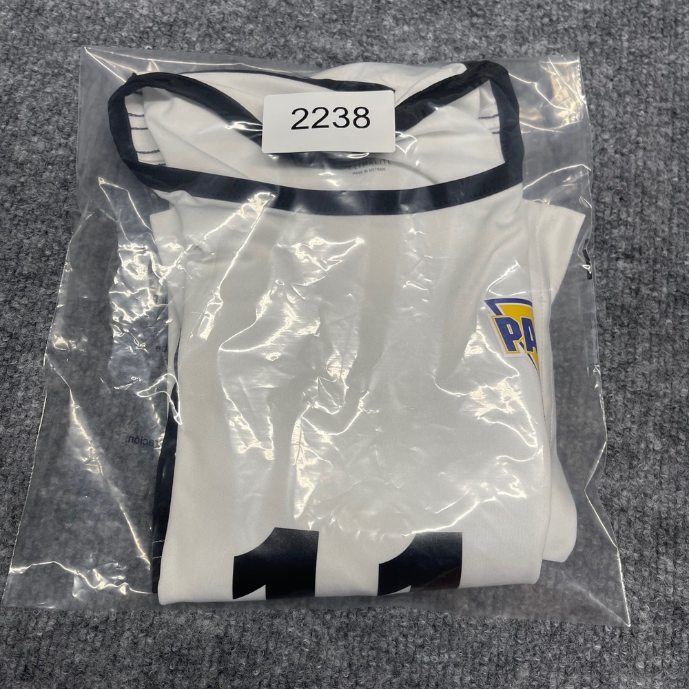 Portland Community College Jersey Men Medium White Adidas Soccer #11 Player Worn - Picture 15 of 15
